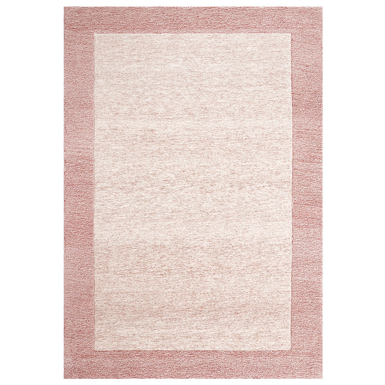 Tie Dye Peach Rug – hand-tufted peach rectangular rug by Ohana