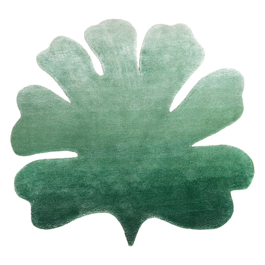 Gmelin Sage Rug – hand-tufted sage square rug by Ohana