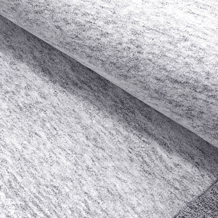 Tie Dye Grey Rug – hand-tufted grey rectangular rug by Ohana