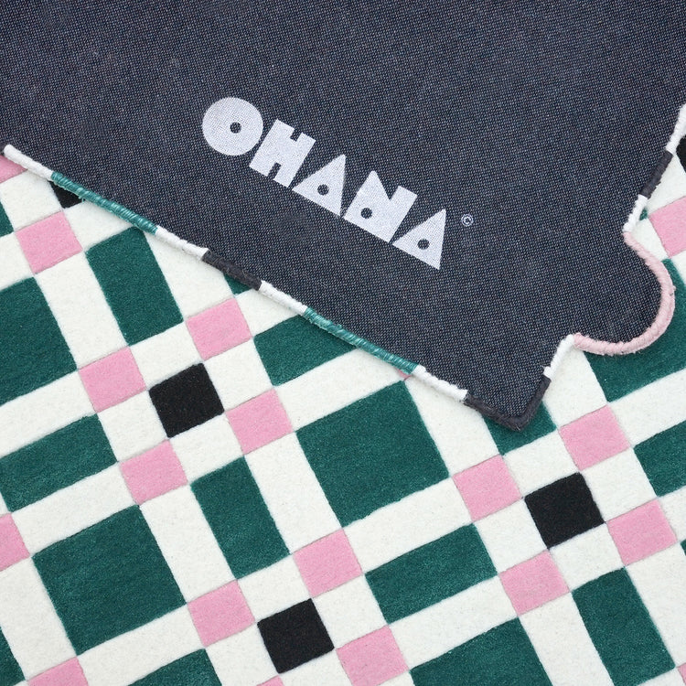 Square Play Cute Rug – hand-tufted multicolour rectangular rug by Ohana