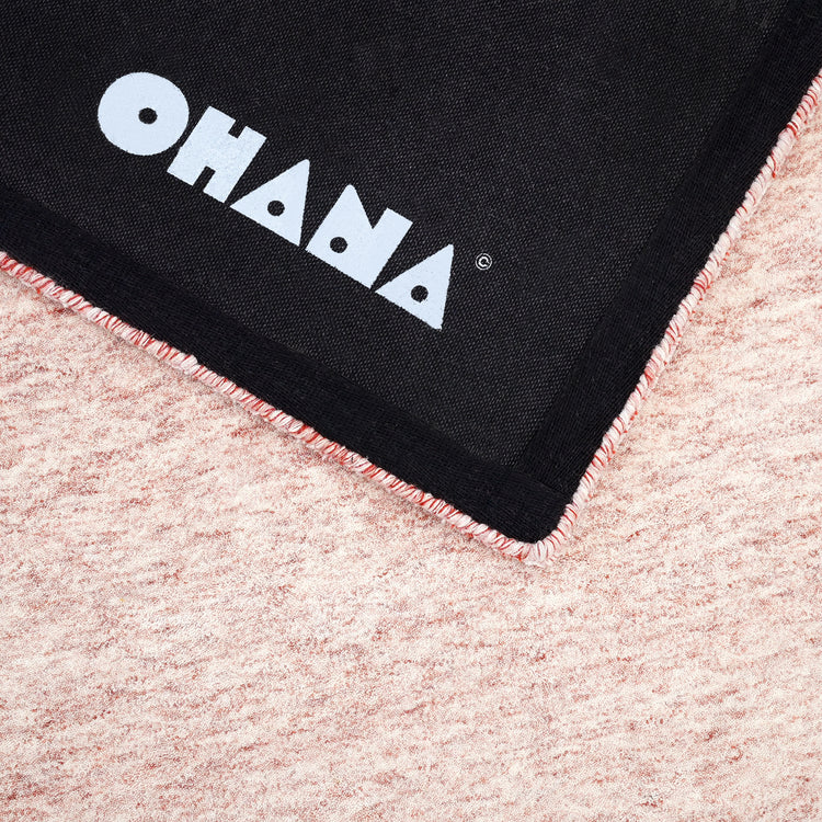 Tie Dye Peach Rug – hand-tufted peach rectangular rug by Ohana