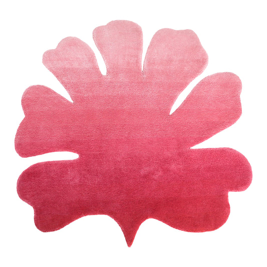 Gmelin Pink Rug – hand-tufted pink square rug by Ohana