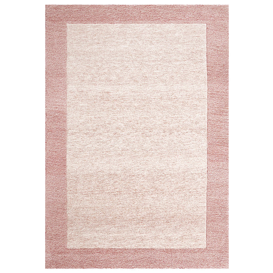 Tie Dye Peach Rug – hand-tufted peach rectangular rug by Ohana