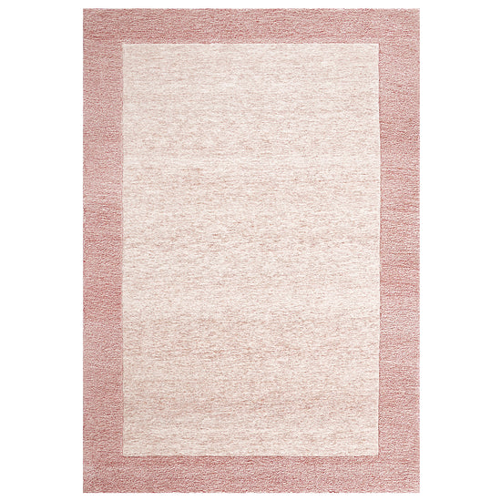 Tie Dye Peach Rug – hand-tufted peach rectangular rug by Ohana
