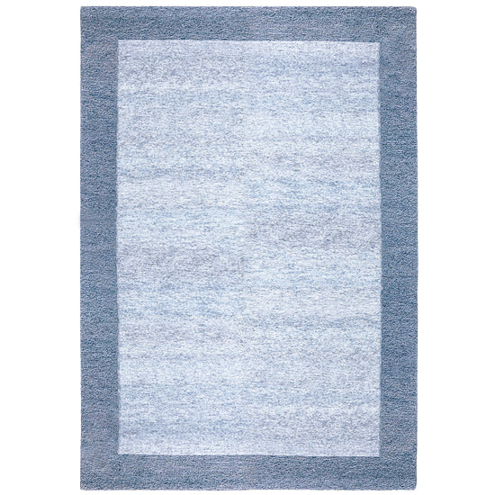 Tie Dye Blue Rug – hand-tufted blue rectangular rug by Ohana