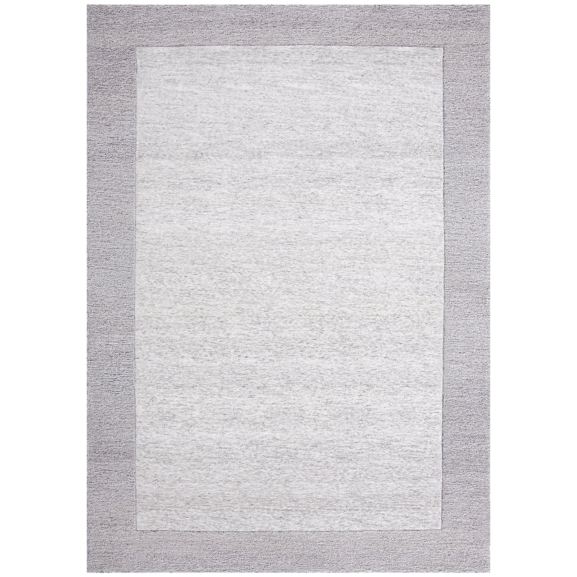 Tie Dye Grey Rug – hand-tufted grey rectangular rug by Ohana