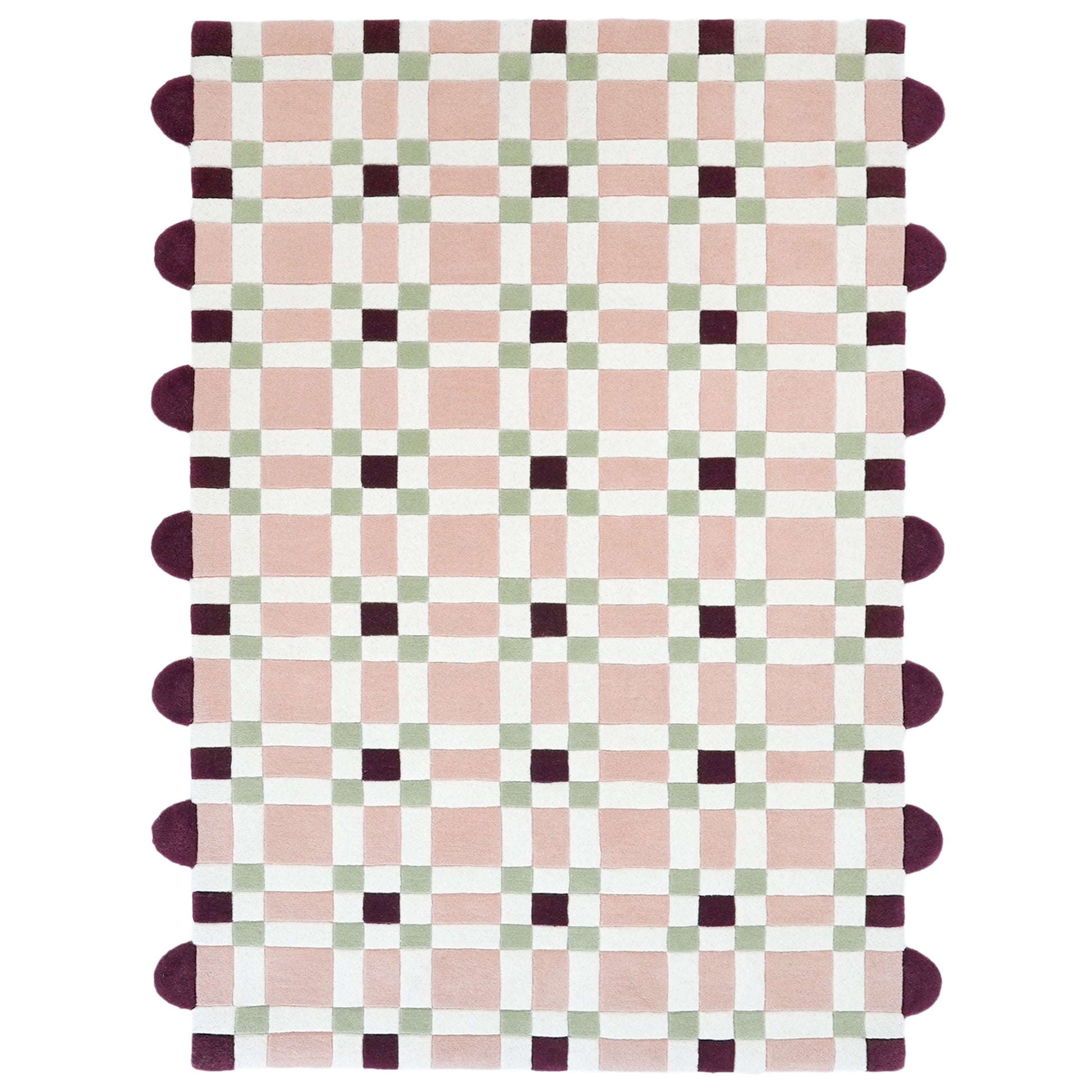Square Play Soft Rug – hand-tufted multicolour rectangular rug by Ohana