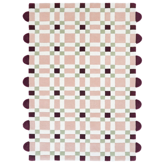 Square Play Soft Rug – hand-tufted multicolour rectangular rug by Ohana