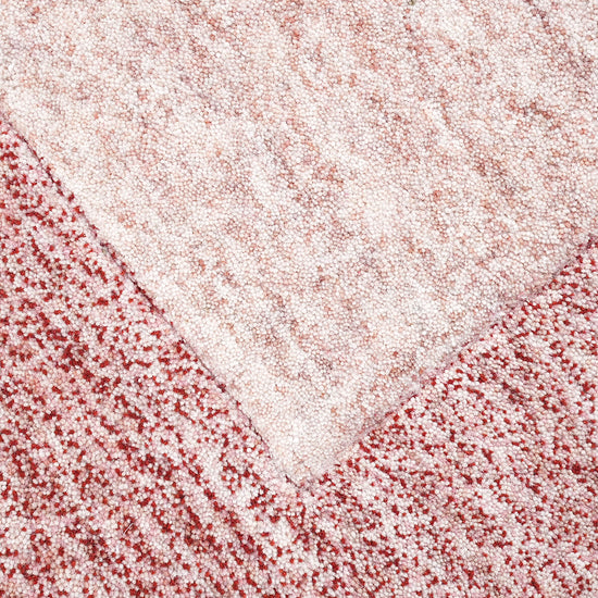Tie Dye Peach Rug – hand-tufted peach rectangular rug by Ohana