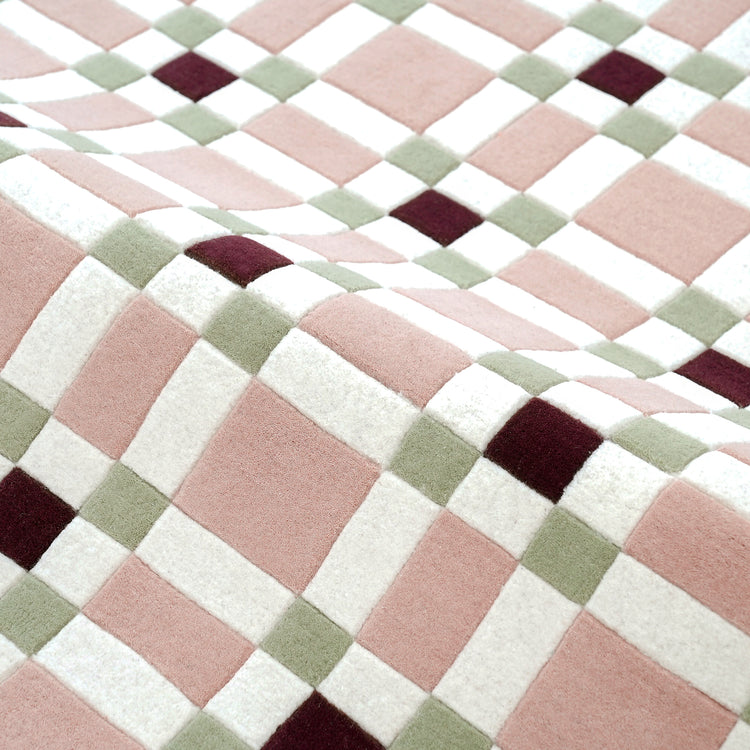 Square Play Soft Rug – hand-tufted multicolour rectangular rug by Ohana