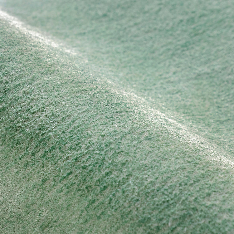 Sage Cloud Puff Rug – hand-tufted sage cloud-shaped rug by Ohana