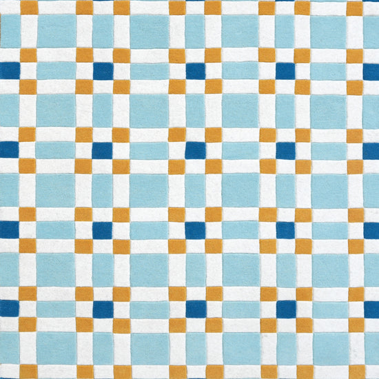 Square Play Young Rug – hand-tufted multicolour rectangular rug by Ohana