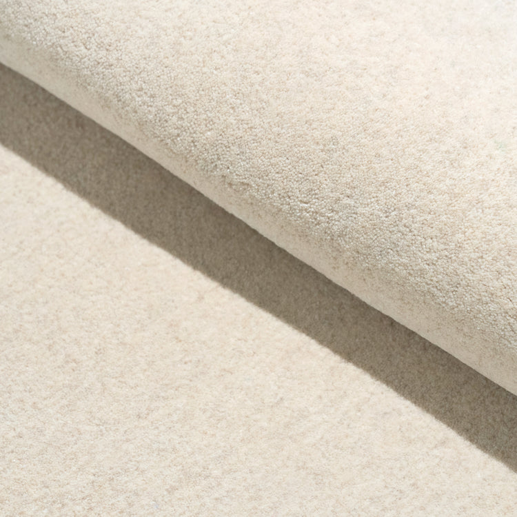 Cream Cloud Puff Rug – hand-tufted cream cloud-shaped rug by Ohana