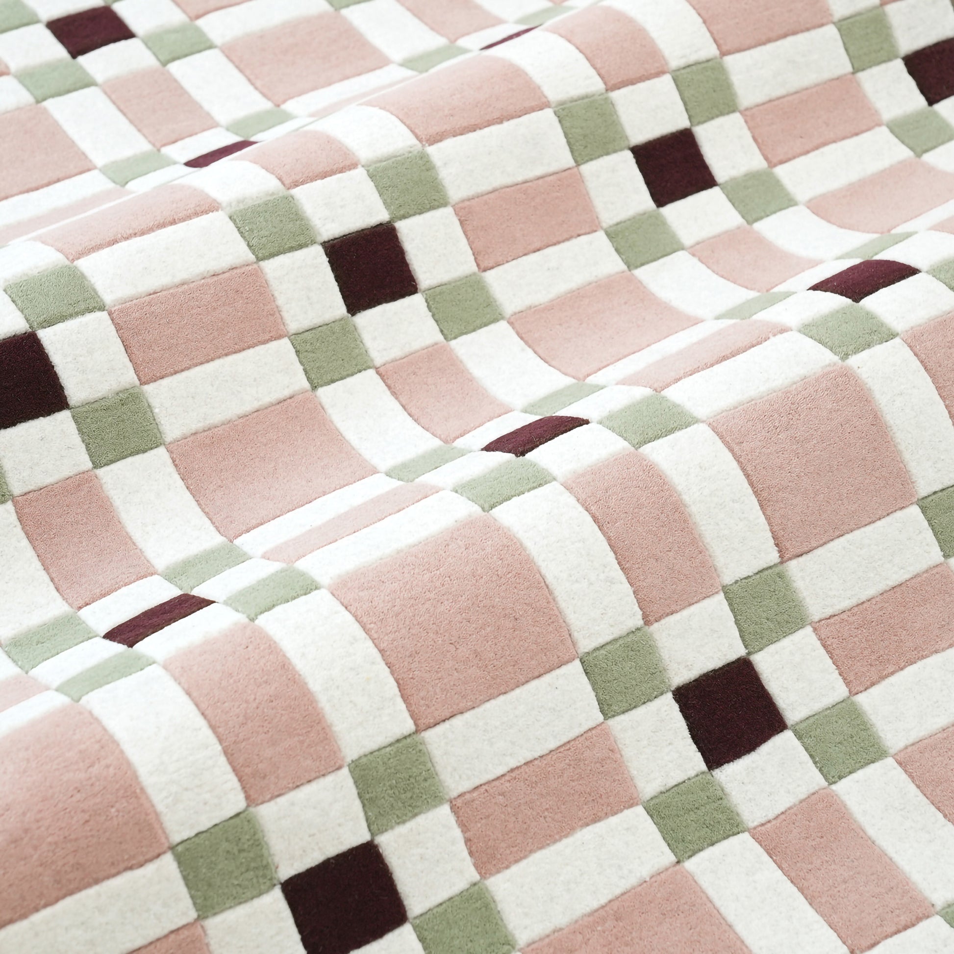 Square Play Soft Rug – hand-tufted multicolour rectangular rug by Ohana
