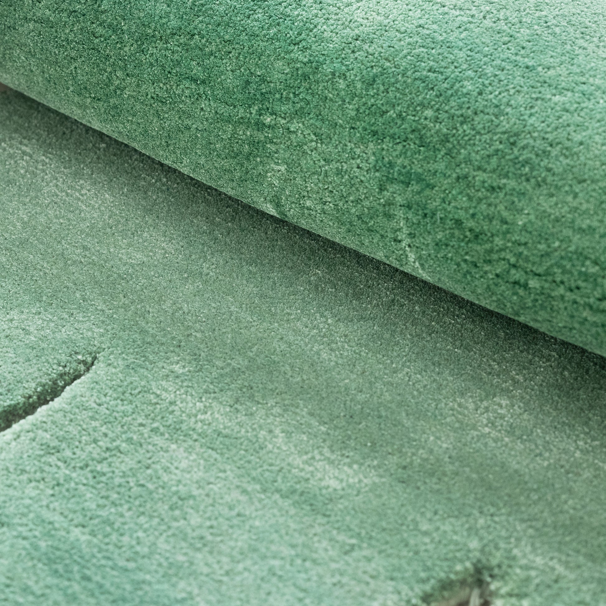 Gmelin Sage Rug – hand-tufted sage square rug by Ohana