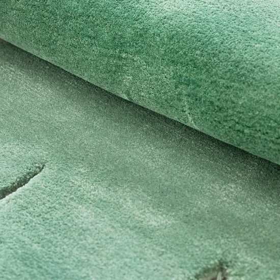 Gmelin Sage Rug – hand-tufted sage square rug by Ohana