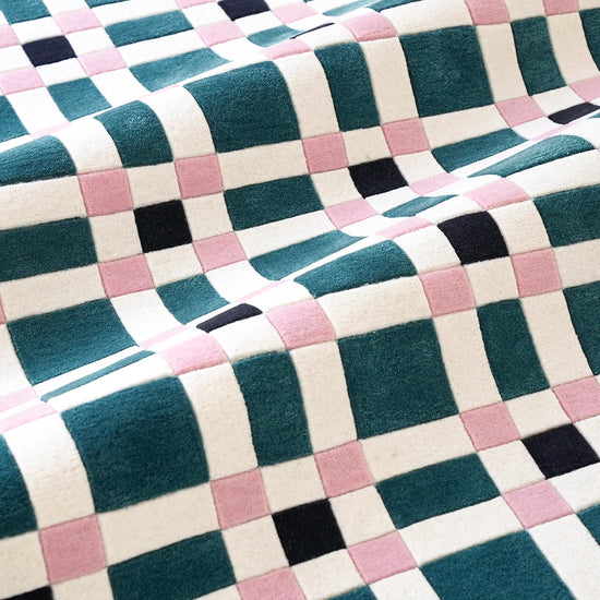 Square Play Cute Rug – hand-tufted multicolour rectangular rug by Ohana