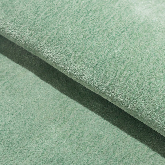 Sage Cloud Puff Rug – hand-tufted sage cloud-shaped rug by Ohana