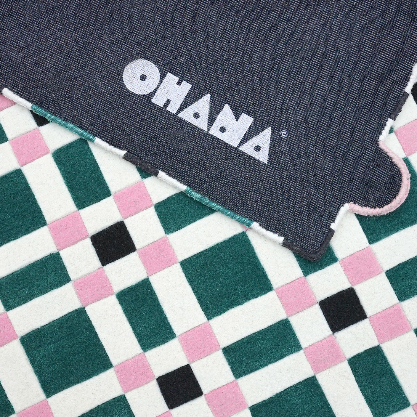 Square Play Cute Rug – hand-tufted multicolour rectangular rug by Ohana