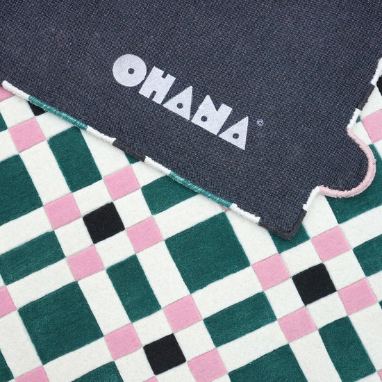 Square Play Cute Rug – hand-tufted multicolour rectangular rug by Ohana