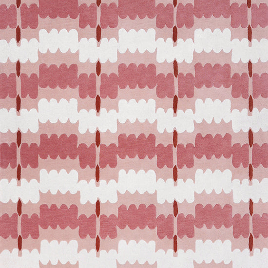 Loop Curves Peach Rug – hand-tufted peach rectangular rug by Ohana