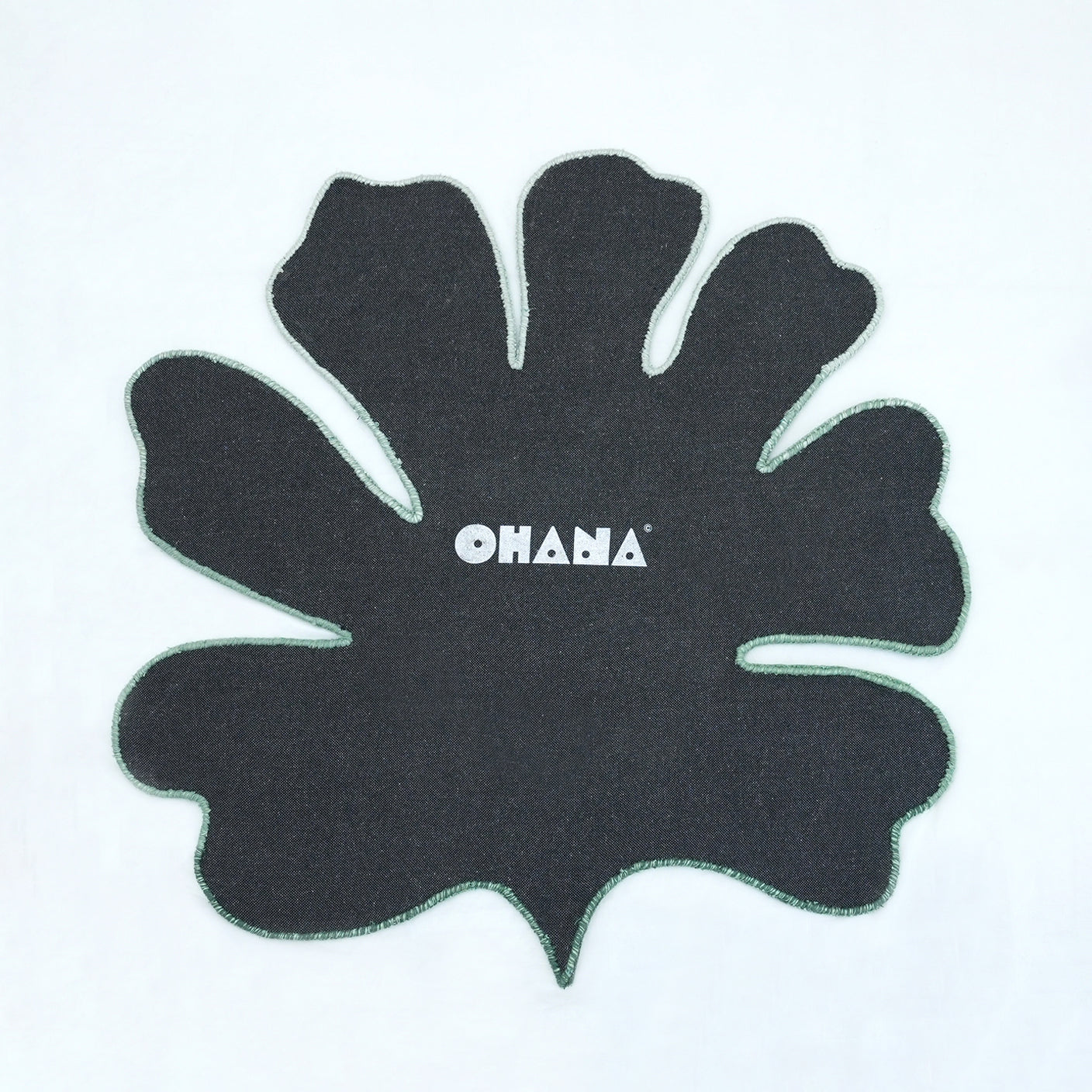 Gmelin Sage Rug – hand-tufted sage square rug by Ohana
