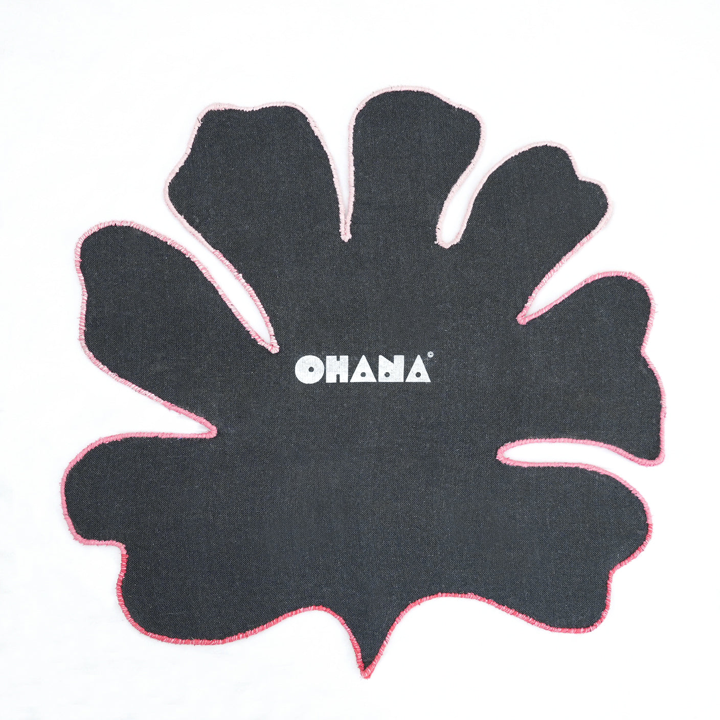 Gmelin Pink Rug – hand-tufted pink square rug by Ohana