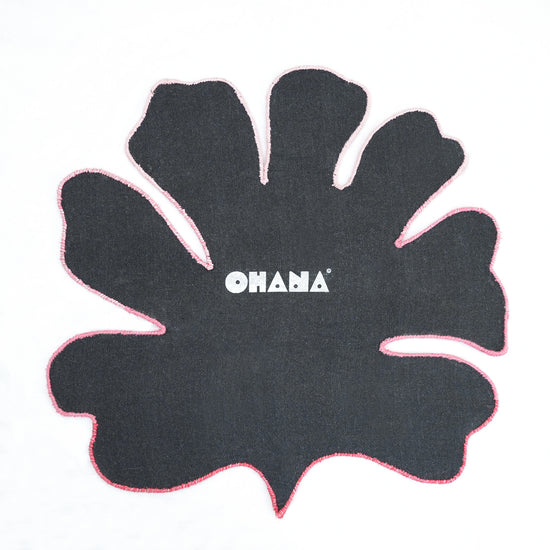 Gmelin Pink Rug – hand-tufted pink square rug by Ohana